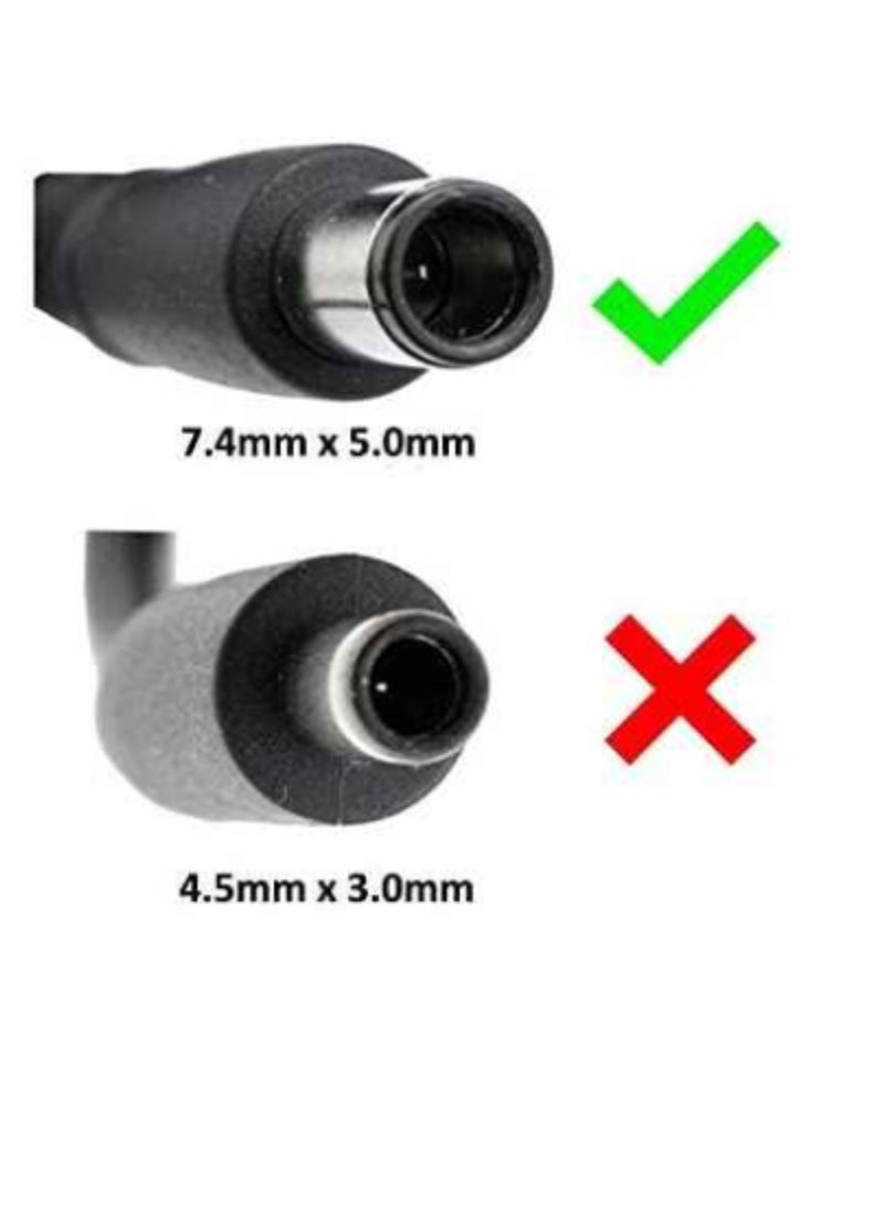 Terabyte 19.5V 6.7A 130W Dell Latitude 3160, 3330, 3340, E5550, E6430 Laptop AC Replacement Adapter - Image 2